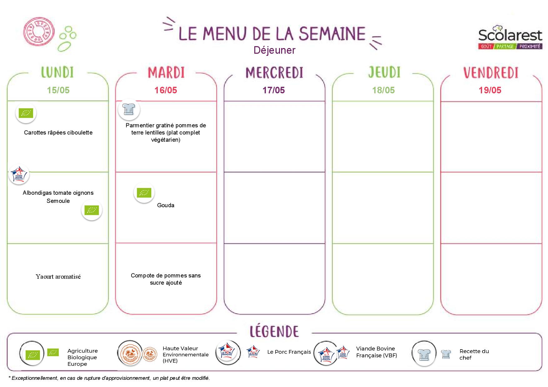 SEMAINE DU 15 AU 19 MAI page 001