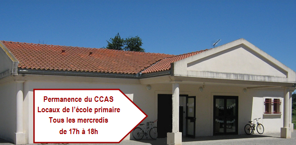 Permanence du CCAS a l-ecole primaire